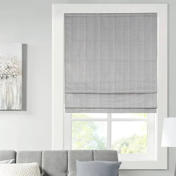 Paxton Basketweave Room Darkening Cordless Roman Shade