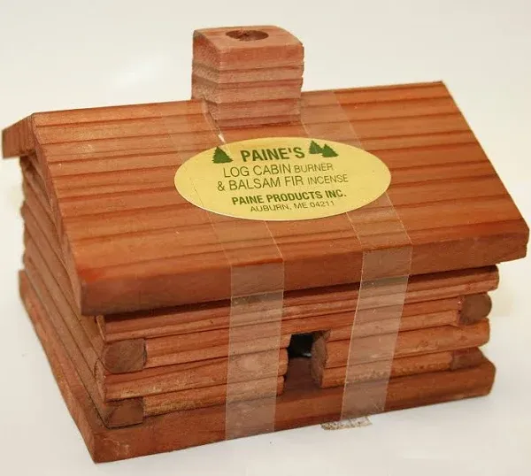 Paine's Medium Log Cabin Incense Burner