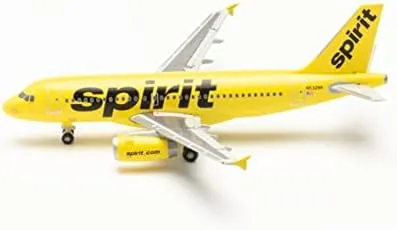 Herpa Spirit Airlines Airbus A319 1/500 Diecast Model