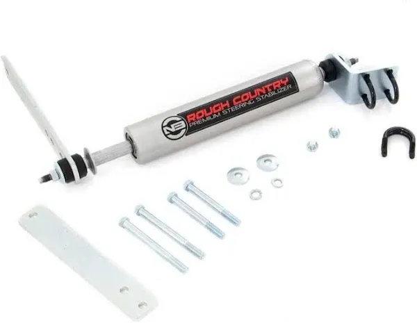 Rough Country N3 Steering Stabilizer for 1980-1998 Bronco/F-150/F-250-8734230