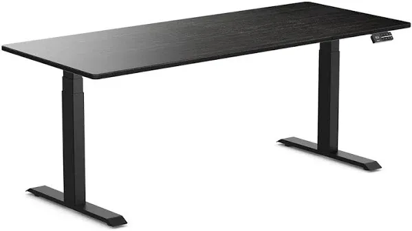 Desky Dual Bamboo Sit Stand Desk