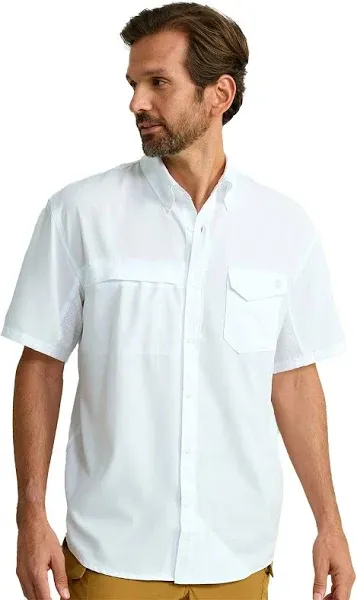 Huk Men's Tide Point Short Sleeve Shirt