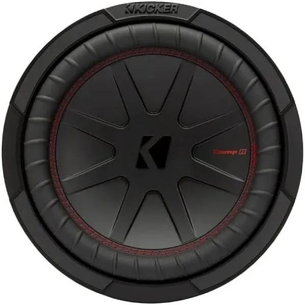 KICKER 43CWR104 CAR AUDIO 10&#034; DUAL 4 OHMS COMPR SUBWOOFER SUB WOOFER 43CWR10-4