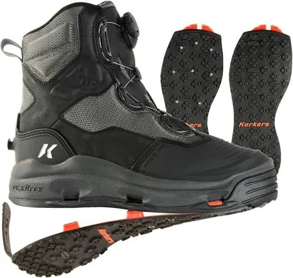 Korkers Men's Darkhorse Wading Boots