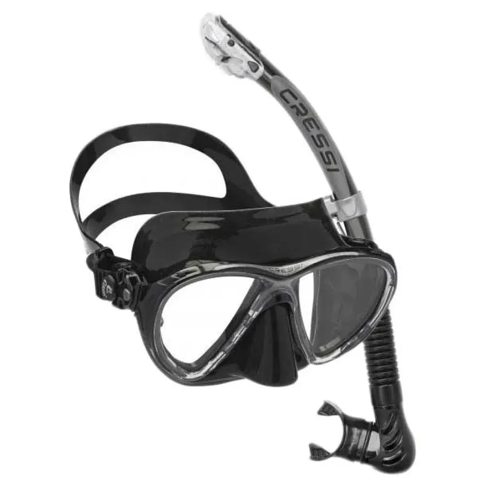 Cressi Evo Big Eyes Alpha Ultra Dry Snorkeling Set