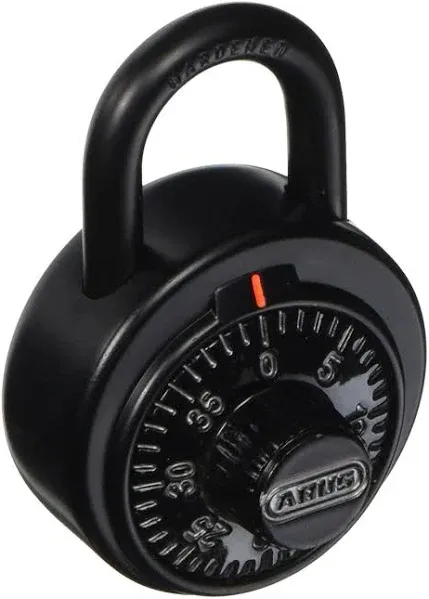 ABUS 78/50 KC 2-Inch Locker Dial Combination Padlock, Black