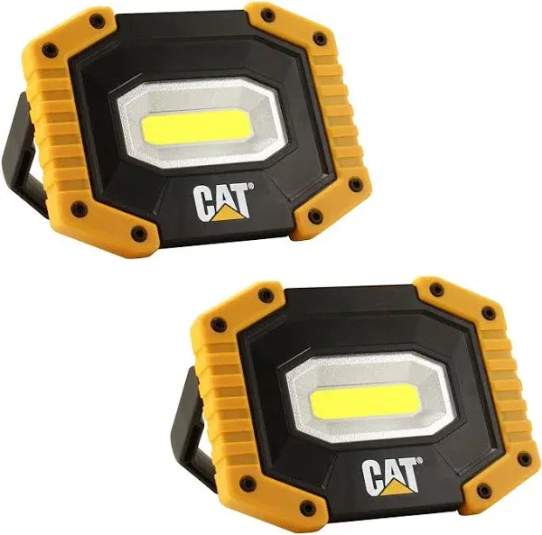 Caterpillar Magnetic LED Work Lights - 500 Lumen - 2 Pk