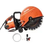 VEVOR Electric Concrete Saw, 14 in Circular Saw Cutter with 5 in Cutting Depth, 