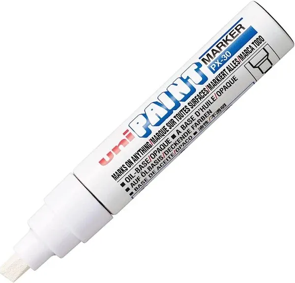 Uni-Ball Paint Marker Pen Extra Large PX-30 - Broad Chisel Tip - Single