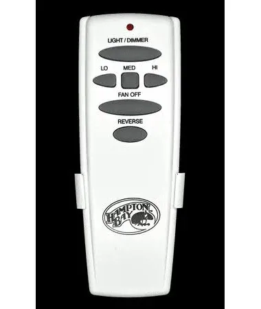 Genuine Hampton Bay Ceiling Fan Remote Control - UC7078T w/ Reverse button