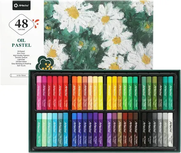 Artecho Oil Pastels Set of 48 Colors