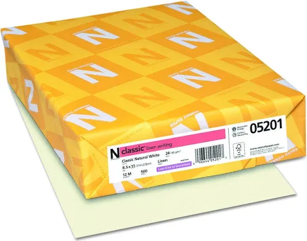 Neenah Paper Classic Linen Stationery 24 lb