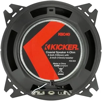 Kicker KS Series 4" Coaxial Speakers