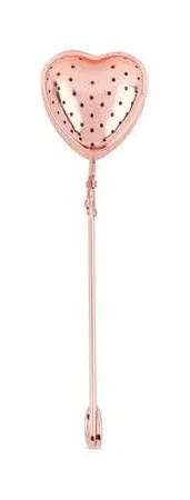 Pinky Up Rose Gold Heart Tea Infuser