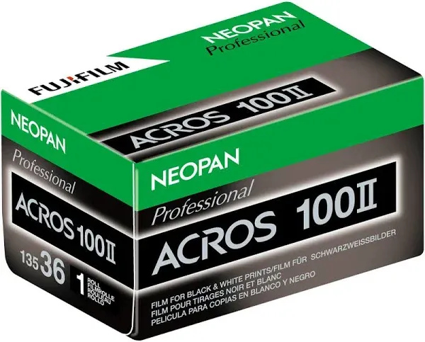 FUJIFILM Japan BW Neopan 100 ACROS II 35mm 36 Pcs 135 ACROS100 NP 36EX