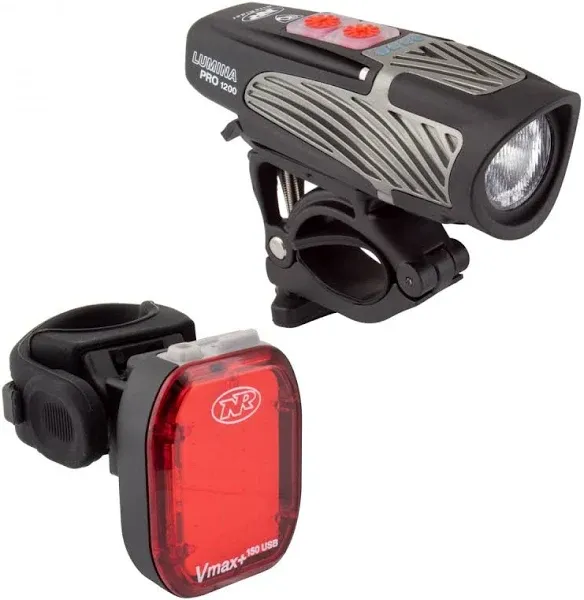 NiteRider Lumina Pro 1200/Vmax+ 150 Combo Light Set