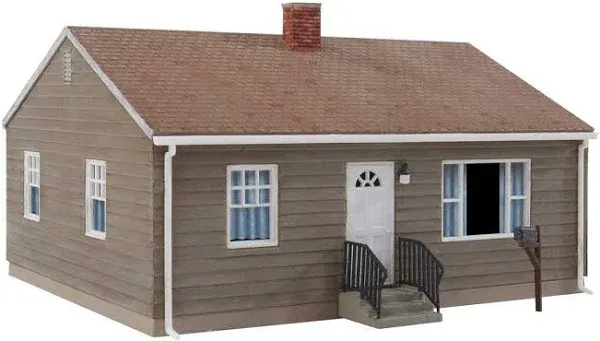 Walthers CornerStone Postwar Prefab House HO Scale Kit