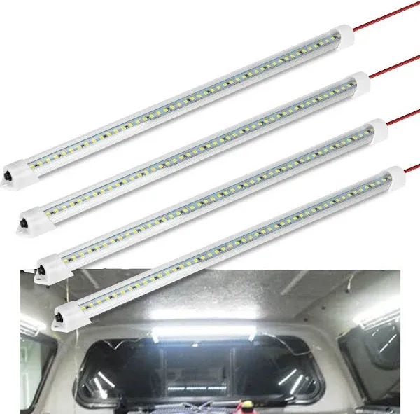 WELLUCK 12V Interior LED Light Bar 700LM 3W DC 12V LED Light Strip 6000k On/Off