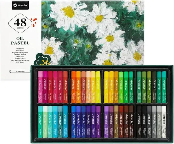 Artecho Oil Pastels Set of 48 Colors