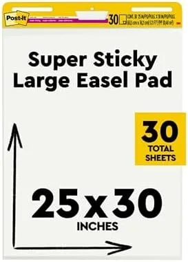 3M Post-It Easel Pad