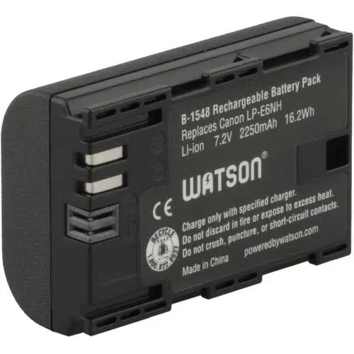 LP-E6NH Lithium-Ion Battery Pack (7.2V, 2250Mah)