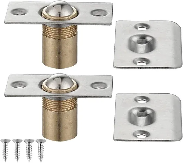 Ball Catch Door Hardware French Door Ball Catch Closet Ball Latch for Top 2 Pack