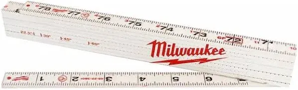 Milwaukee #48-22-3802 Engineer&#039;s Composite Folding Rule   NEW