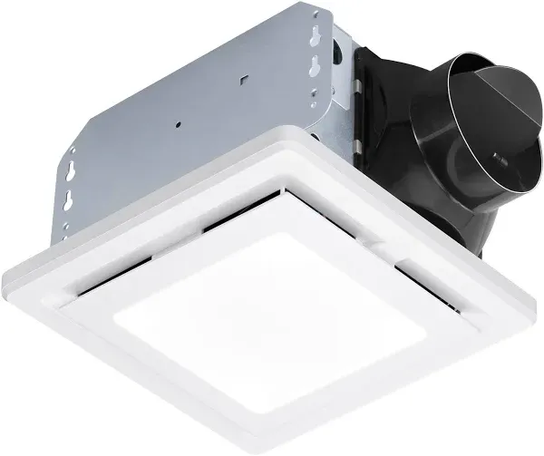 DEWENWILS Bathroom Exhaust Fan with Light, 32W 110CFM Bathroom Vent Fan, 800LM LED Light 3000K/4000K/5000K Selectable, 2.0 Sones Quiet Ceiling Mount