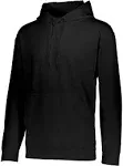 Augusta Sportswear 5505 - Wicking Fleece Hooded Sweatshirt, Black, XL