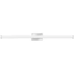 Lithonia Lighting Vanity Light Bar 45&#034; Brushed Nickel Integrated LED 3240-Lumens