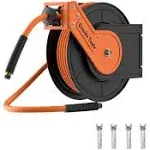 Retractable Air Hose Reel-Alloy Steel Reel-3/8in