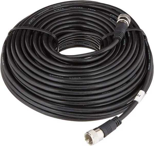 NEW Steren 100 ft RG8X Mini-8 Coax Coaxial PL-259 UHF Ham Radio Antenna Cable