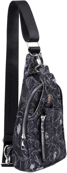 Buxton Women&#x27;s Nylon Quilted Sling Bag