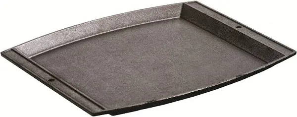 Lodge 12 inch x 15 inch Jumbo Chefs Platter, Cast Iron Griddle, LJSCP3