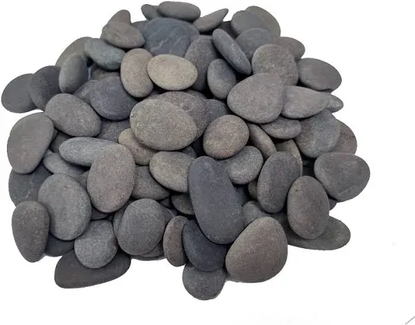 Handpicked 100Pcs 1-1.5 Inch Small Painting Rocks, Natural River Rocks Smooth Fl