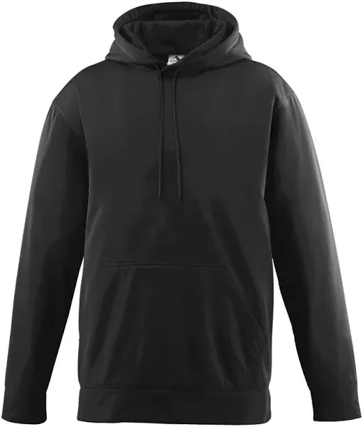 Augusta Sportswear 5505 - Wicking Fleece Hooded Sweatshirt, Black, XL