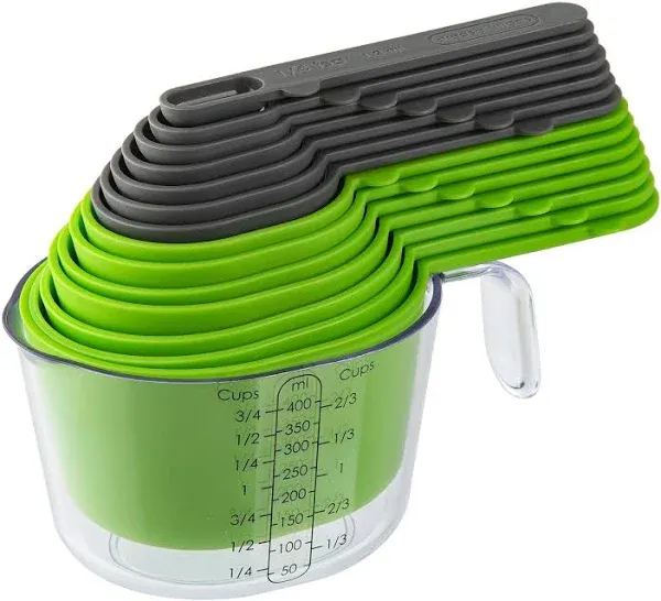 Magnetic Measuring Set 15 Piece - Precise Cups and Spoons for Easy Storage