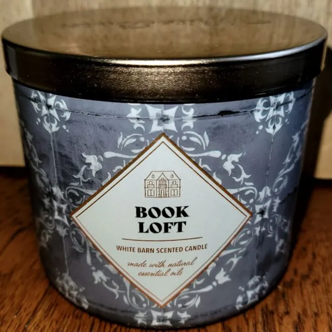 Book loft candle by bath and body works