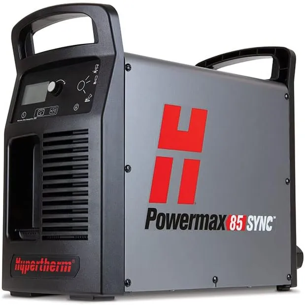 Hypertherm Powermax 85 SYNC Plasma Cutter w/ 25 ft. 75 Degree Handheld Torch 087183