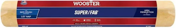 Wooster Brush R240-14 Super/Fab Roller Cover, 1/2-Inch Nap, 14-Inch