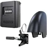 YARDLOCK Keyless Gate Lock Kit, Black