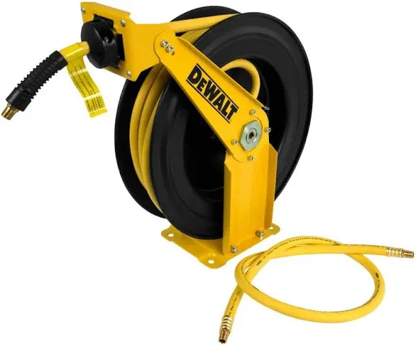 DeWalt DXCM024-0343 3/8" x 50' Double Arm Auto Retracting Air Hose Reel