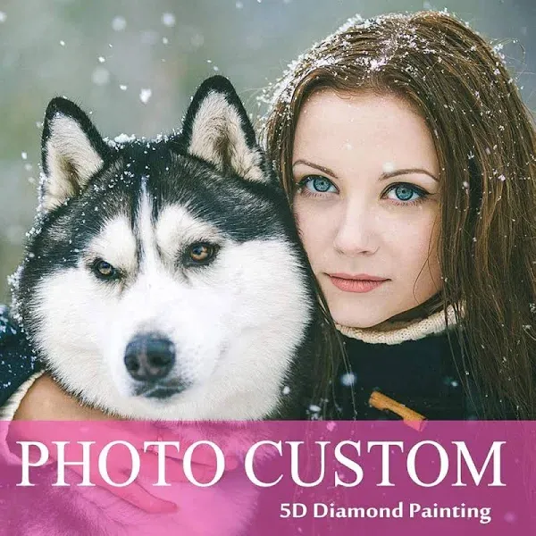 Custom Diamond Painting Kits Full Drill for Adults