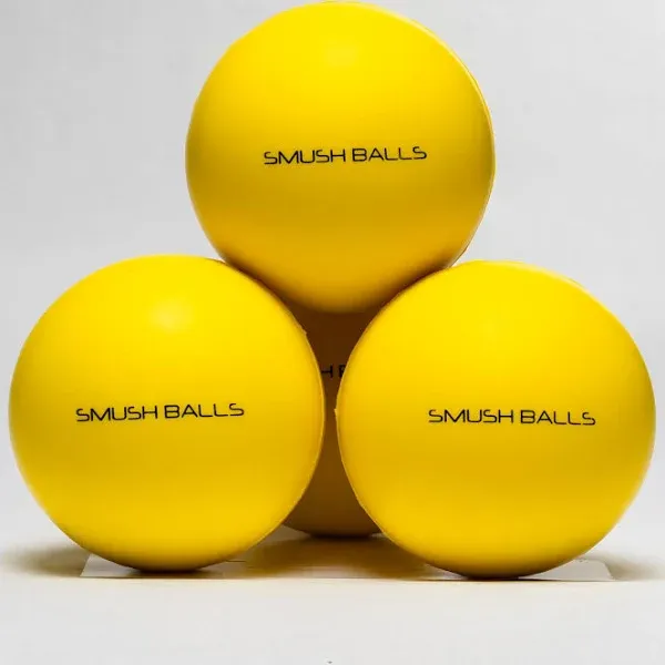 SMUSH BALLS Smushballs The Ultimate Anywhere Batting & Fielding Practice Foam Ball for Baseball/Softball