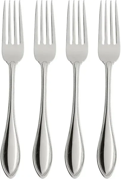 Oneida American Harmony Everyday Flatware Salad Forks, Set of 4