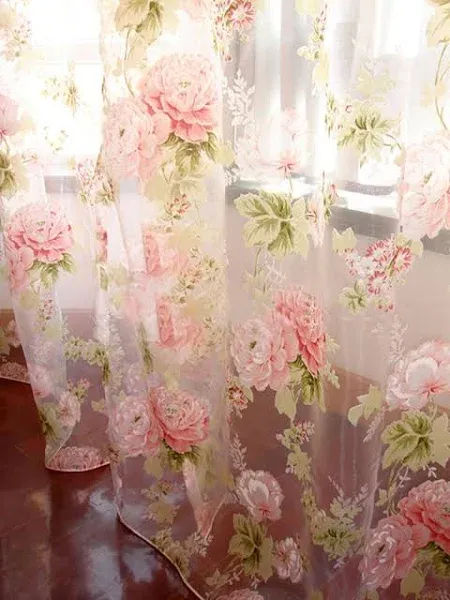 Rod Pocket Sheer Curtain