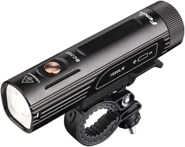 Fenix BC26R 1600 lumen USB Rechargeable Bike Light, with Quick Release Mount