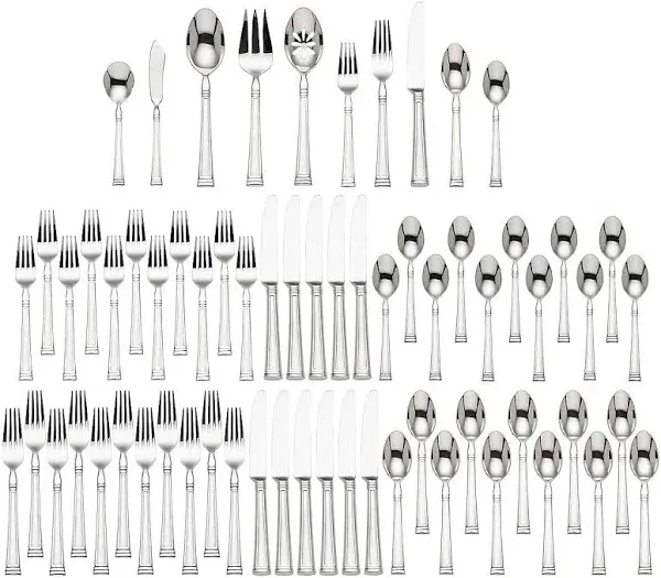 Lenox ESQUIRE 65 Piece Flatware Set