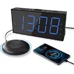 Very Loud Alarm Clock with Bed Shaker