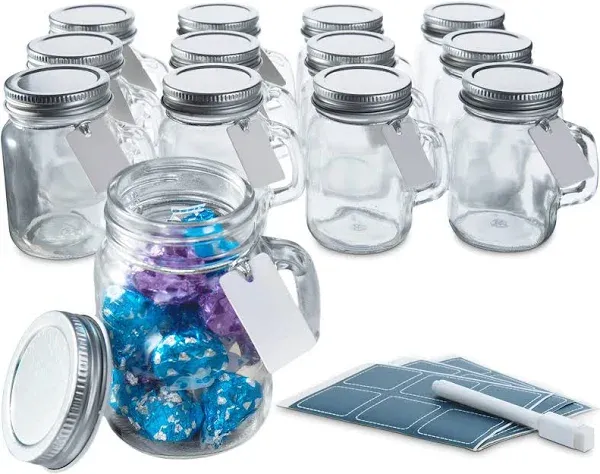 Otis Classic Glass Mason Jars